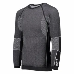 Unisex Baselayer-Top für Kinder mit Rundhalsausschnitt ohne Nähte><noscript><img width=