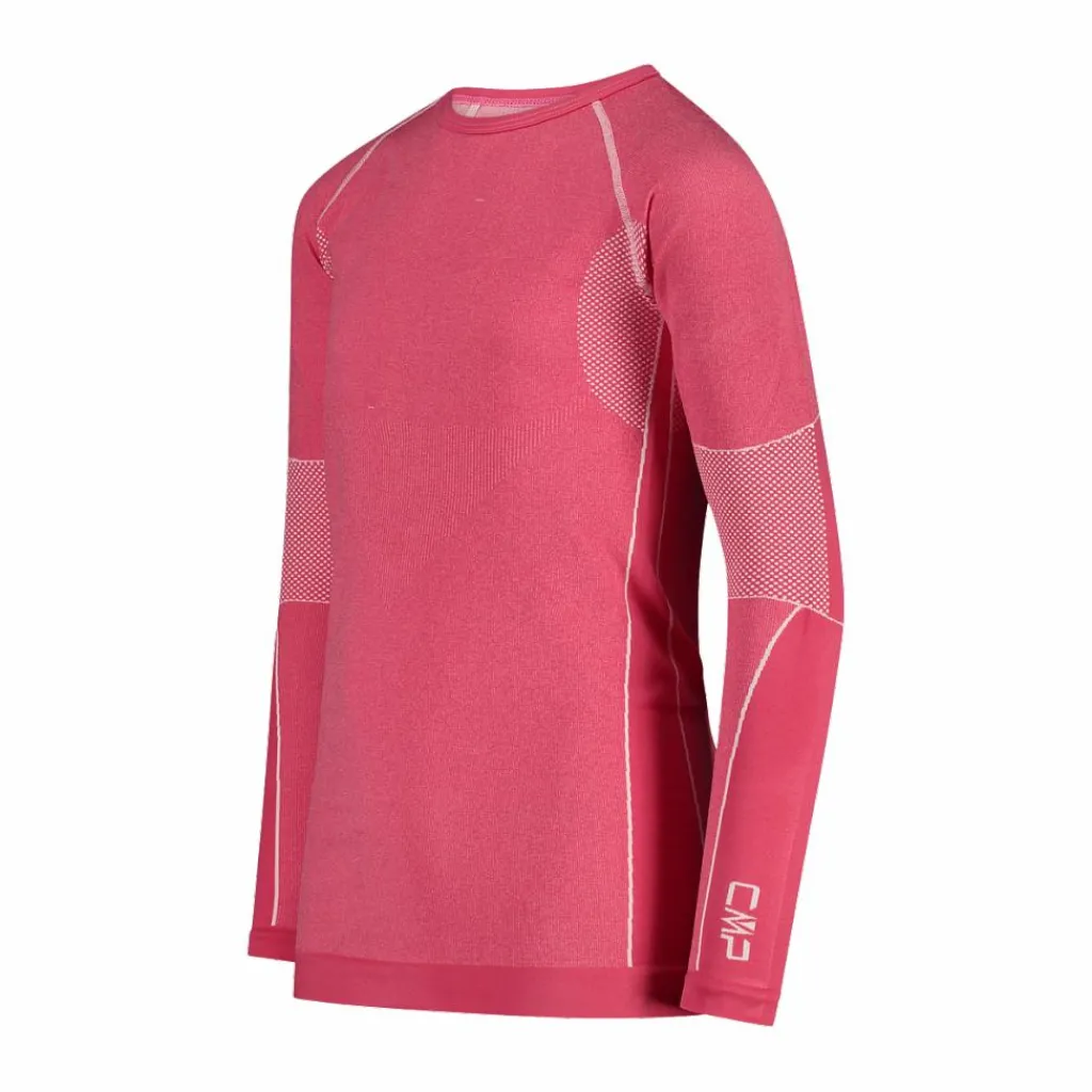 Unisex Baselayer-Top für Kinder mit Rundhalsausschnitt ohne Nähte>CMP New