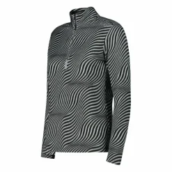 Unlimitech – Bedruckte Half-Zip-Fleeceshirt aus Softech Damen><noscript><img width=