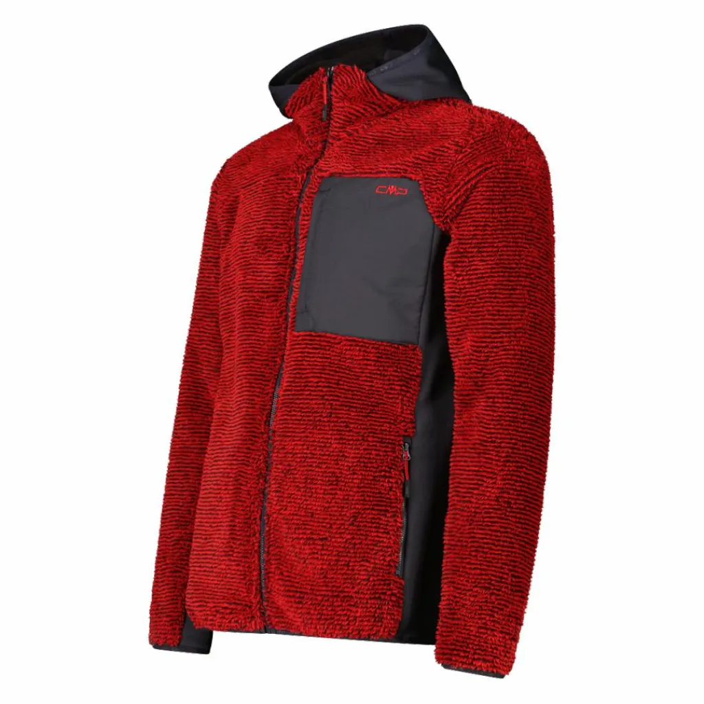 Unlimitech – Highloft-Fleecejacke für Herren mit Kapuze>CMP Hot