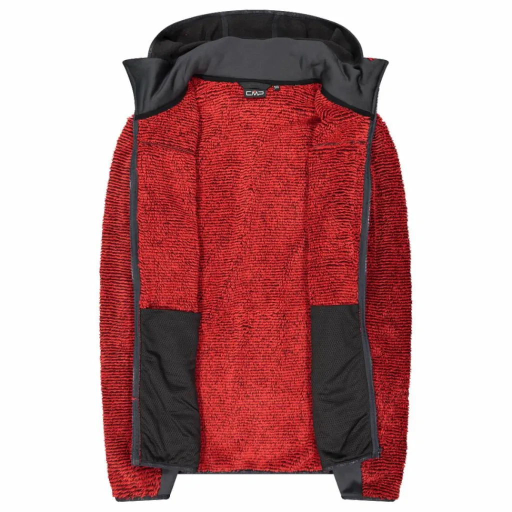 Unlimitech – Highloft-Fleecejacke für Herren mit Kapuze>CMP Hot