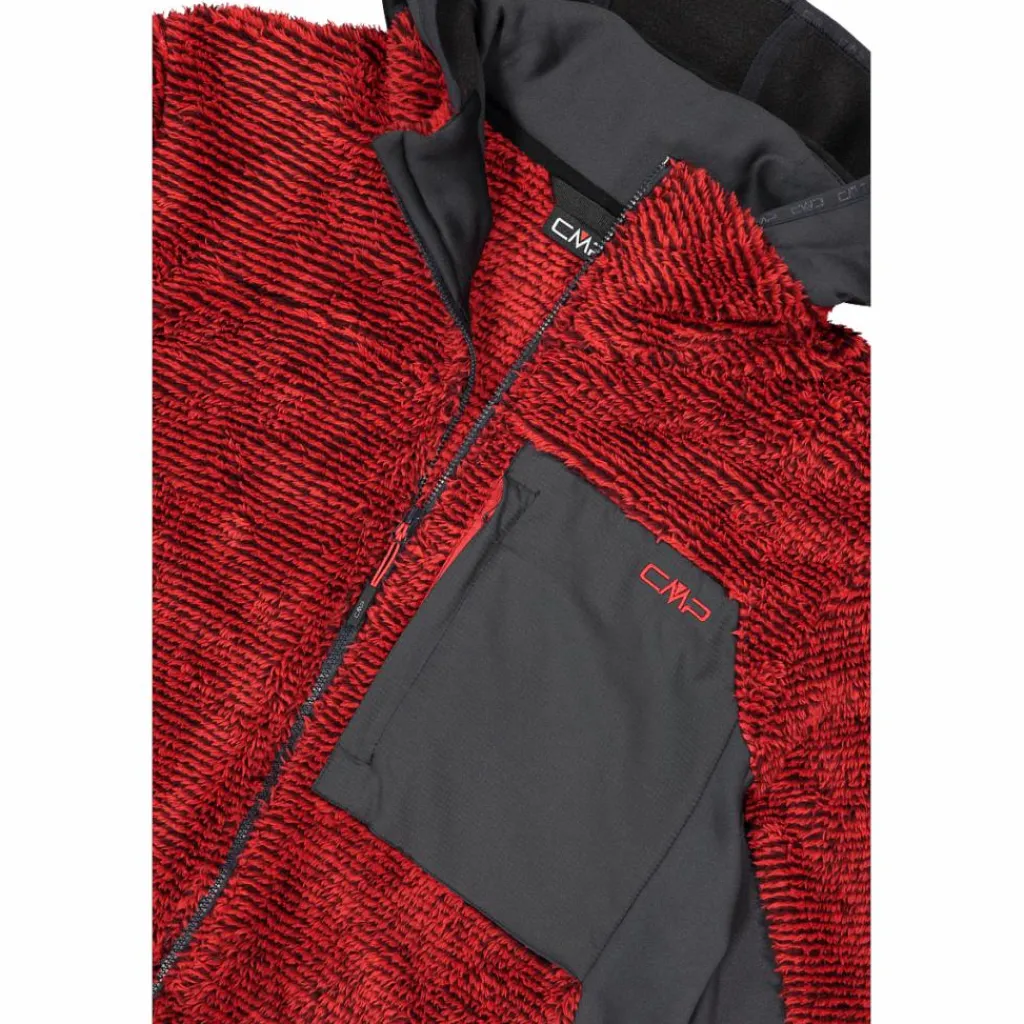 Unlimitech – Highloft-Fleecejacke für Herren mit Kapuze>CMP Hot