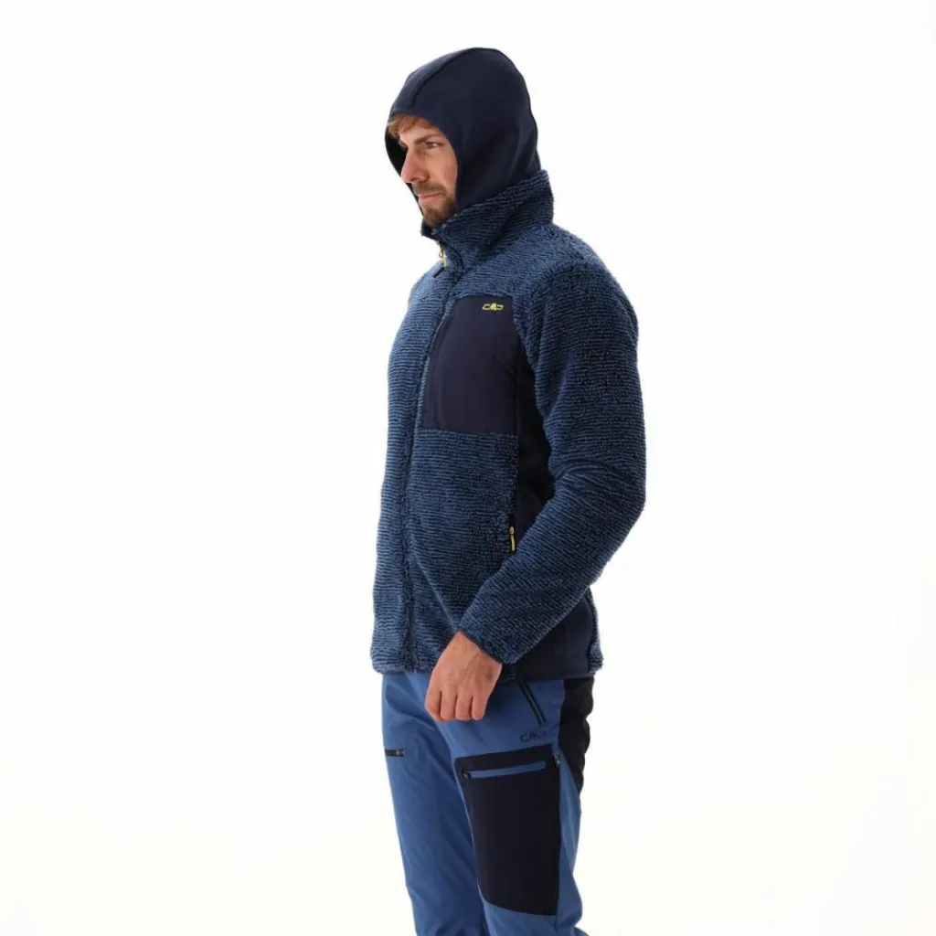 Unlimitech – Highloft-Fleecejacke für Herren mit Kapuze>CMP Hot