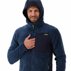Unlimitech – Highloft-Fleecejacke für Herren mit Kapuze><noscript><img width=