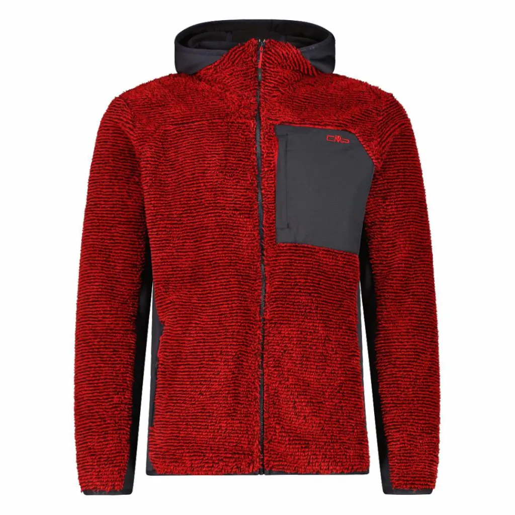 Unlimitech – Highloft-Fleecejacke für Herren mit Kapuze>CMP Hot