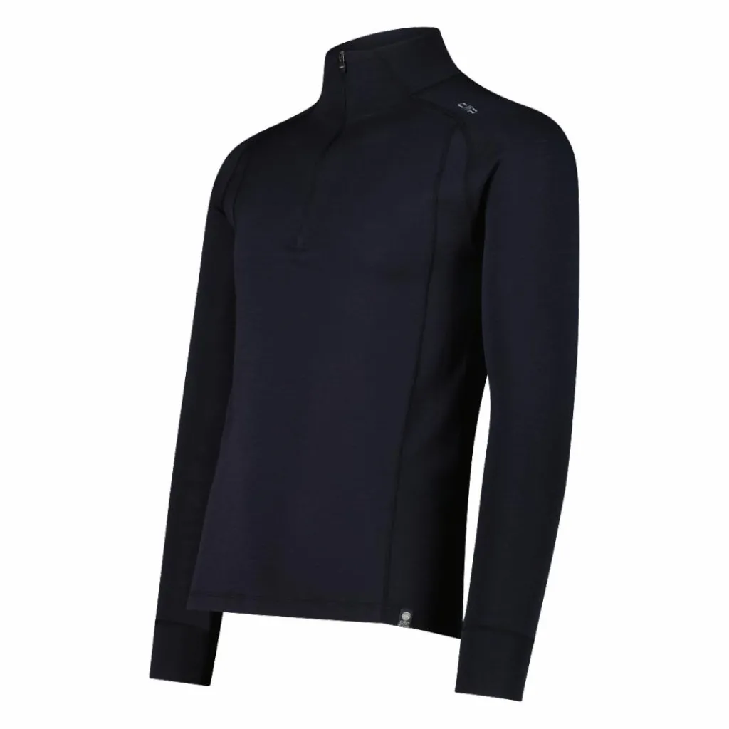 Unlimitech – Thermoshirt mit langen Ärmeln für Herren aus Merino mit halblangem Reißverschluss>CMP New