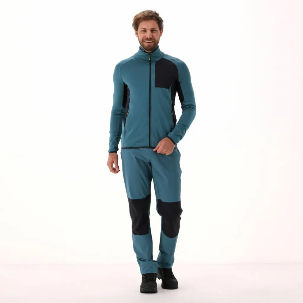 Unlimitech – Thermoshirt mit langen Ärmeln für Herren aus Merino mit halblangem Reißverschluss>CMP New
