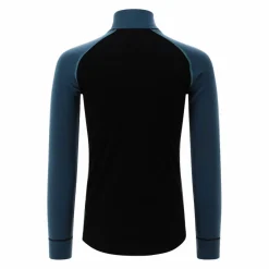 Unlimitech – Thermoshirt mit langen Ärmeln für Herren aus Merino mit halblangem Reißverschluss><noscript><img width=