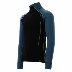 Unlimitech – Thermoshirt mit langen Ärmeln für Herren aus Merino mit halblangem Reißverschluss><noscript><img width=
