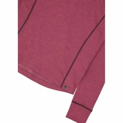 Unlimitech – Thermoshirt mit langen Ärmeln für Damen aus Merino mit halblangem Reißverschluss><noscript><img width=
