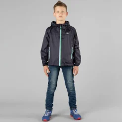 Verstaubare Jungenjacke aus Ripstop><noscript><img width=