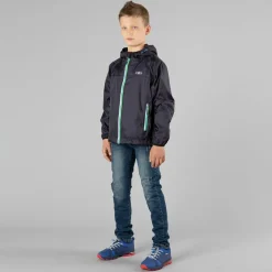 Verstaubare Jungenjacke aus Ripstop><noscript><img width=
