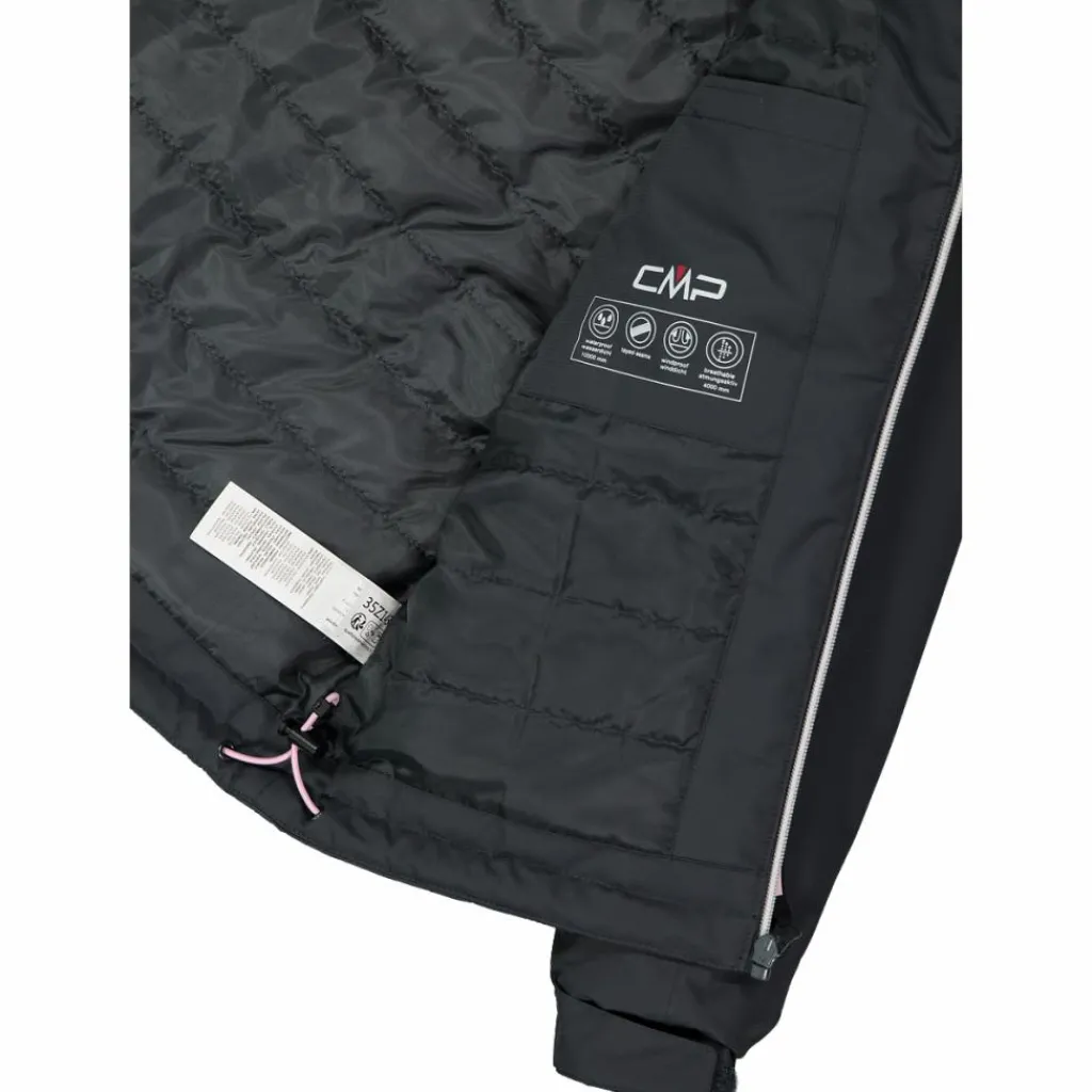 Wasserdichte Mädchenjacke aus Ripstopgewebe mit Kapuze>CMP New