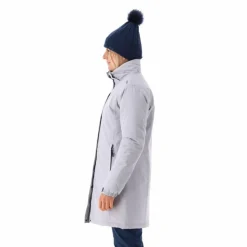 Wasserdichter Damen-Parka aus Ripstopgewebe mit abnehmbarer Kapuze><noscript><img width=