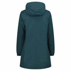 Wasserdichter Damen-Parka aus Ripstopgewebe mit abnehmbarer Kapuze><noscript><img width=