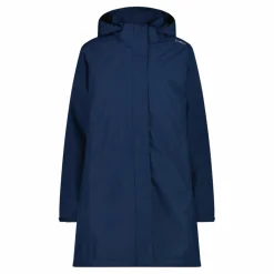 Wasserdichter Damen-Parka aus Ripstopgewebe mit abnehmbarer Kapuze><noscript><img width=