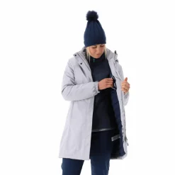 Wasserdichter Damen-Parka aus Ripstopgewebe mit abnehmbarer Kapuze><noscript><img width=