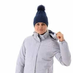 Wasserdichter Damen-Parka aus Ripstopgewebe mit abnehmbarer Kapuze><noscript><img width=