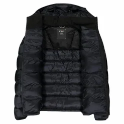 Wattierte Herrenjacke mit Kapuze><noscript><img width=