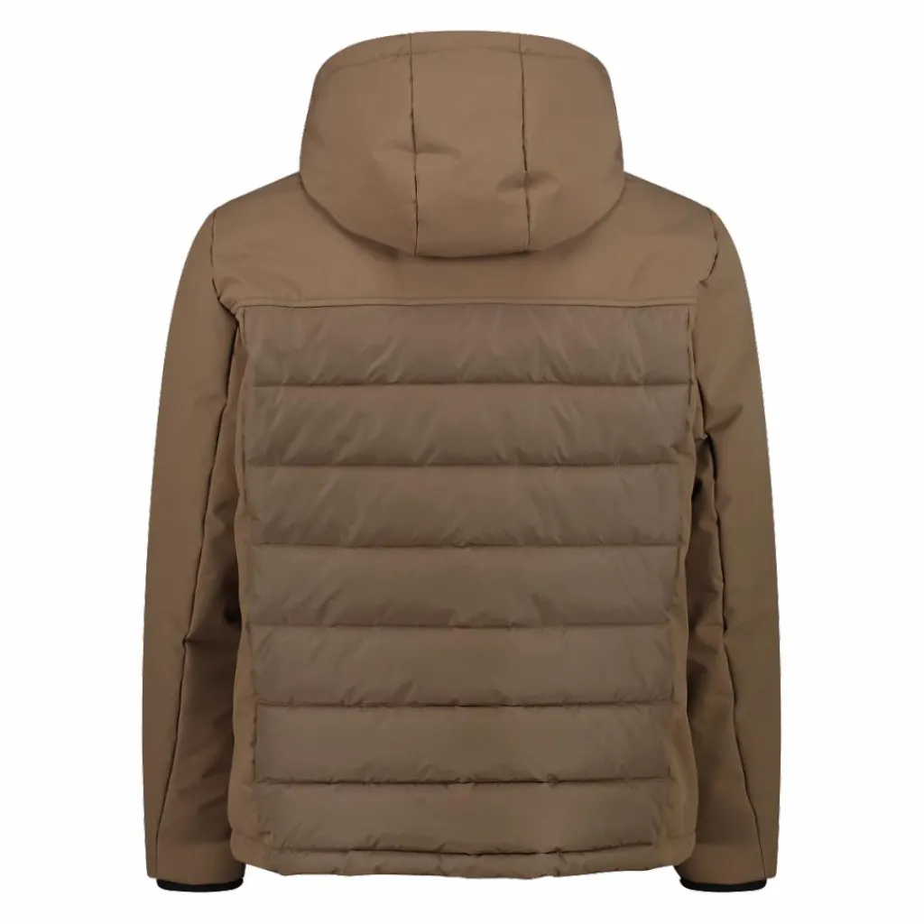Wattierte Herrenjacke mit abnehmbarer Kapuze>CMP Clearance