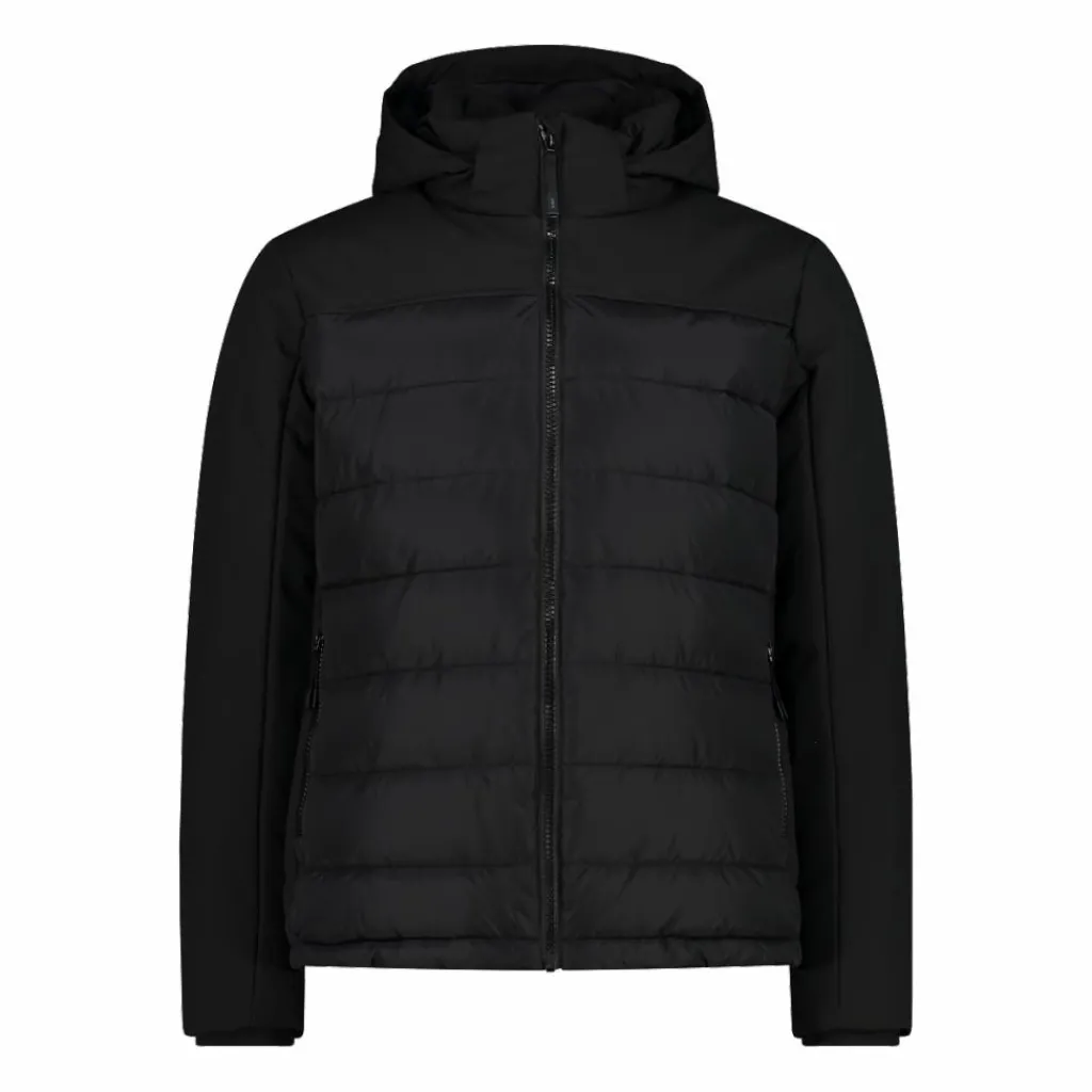 Wattierte Herrenjacke mit abnehmbarer Kapuze>CMP Clearance