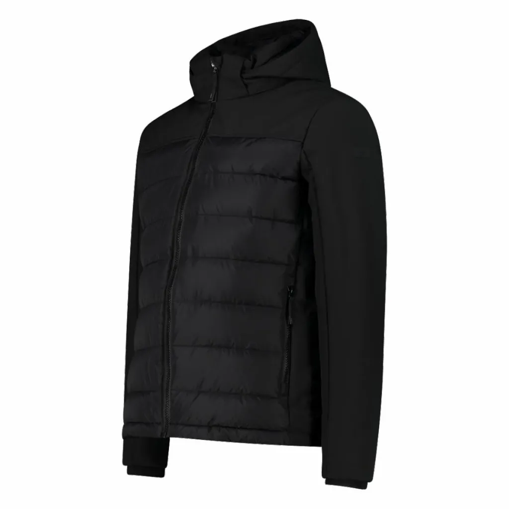 Wattierte Herrenjacke mit abnehmbarer Kapuze>CMP Clearance