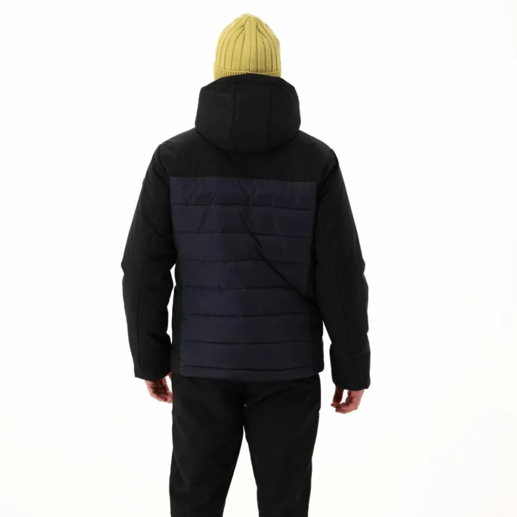 Wattierte Herrenjacke mit abnehmbarer Kapuze>CMP Clearance