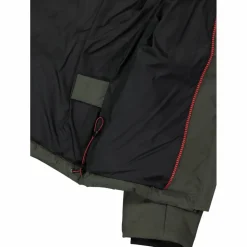 Wattierte Herrenjacke mit abnehmbarer Kapuze><noscript><img width=