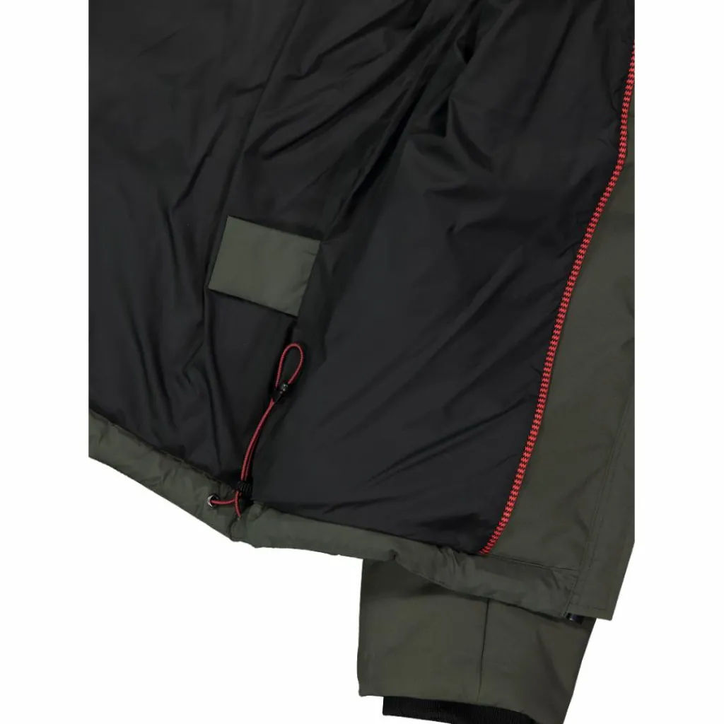 Wattierte Herrenjacke mit abnehmbarer Kapuze>CMP Clearance