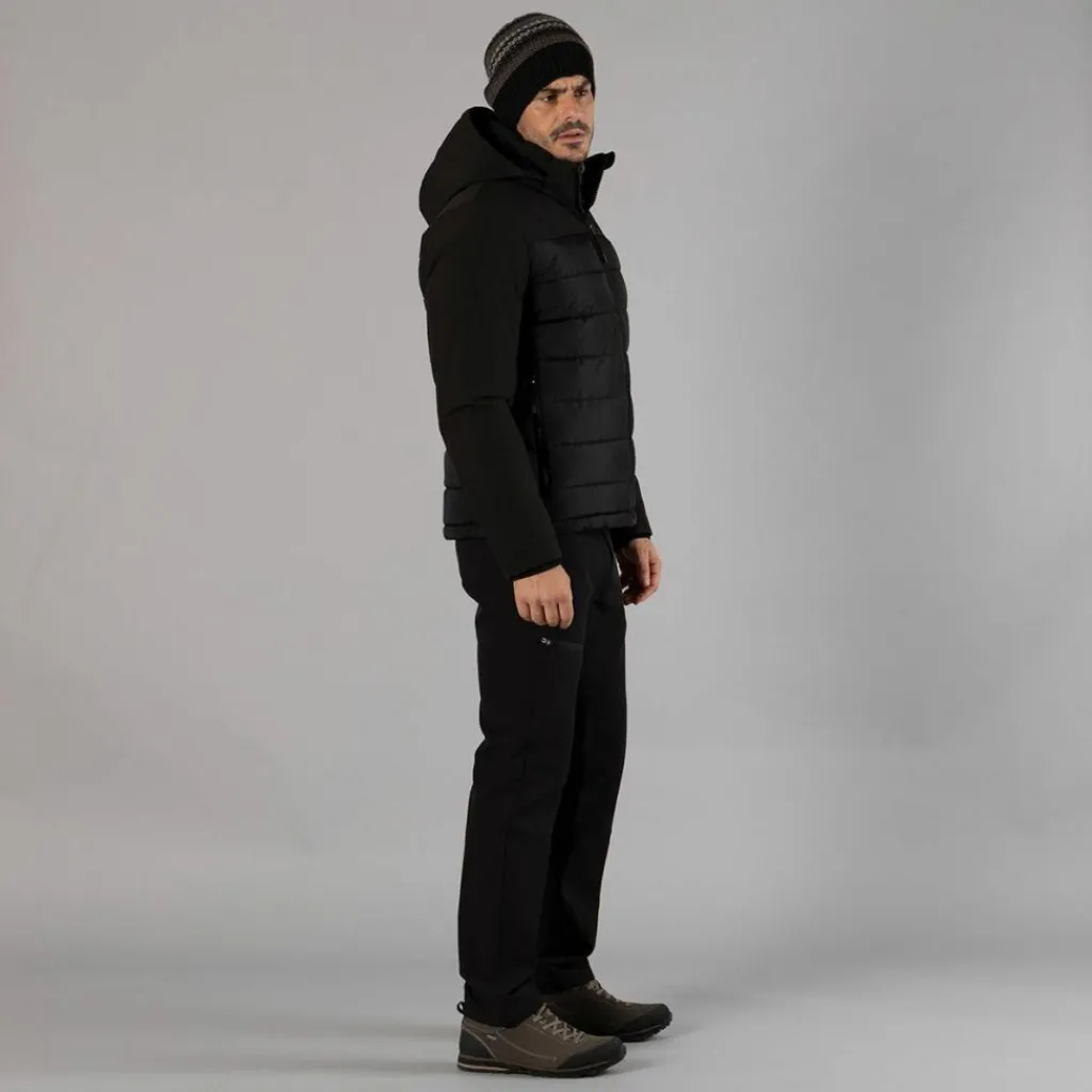 Wattierte Herrenjacke mit abnehmbarer Kapuze>CMP Clearance