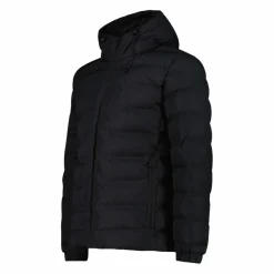 Wattierte Herrenjacke mit regulierbarer Kapuze><noscript><img width=