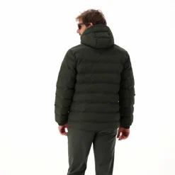 Wattierte Herrenjacke mit regulierbarer Kapuze><noscript><img width=
