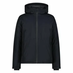 Wattierte Herrenjacke mit Kapuze><noscript><img width=