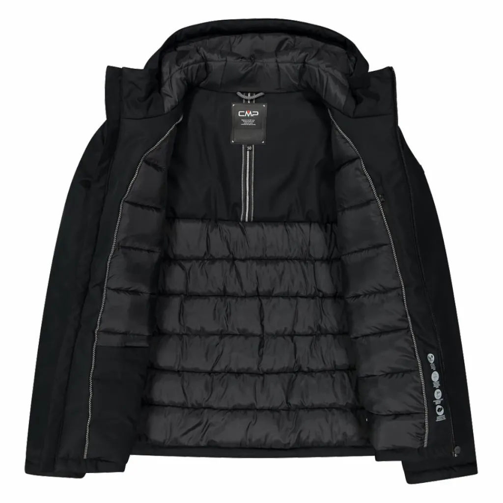 Wattierte Herrenjacke mit Kapuze>CMP Discount