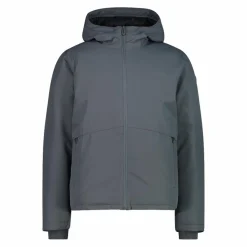 Wattierte Herrenjacke mit Kapuze><noscript><img width=