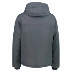 Wattierte Herrenjacke mit Kapuze><noscript><img width=
