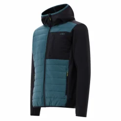 Wattierte Hybridjacke Unlimitech mit Kapuze für Herren><noscript><img width=