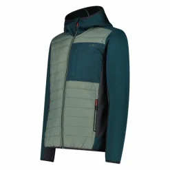 Wattierte Hybridjacke Unlimitech mit Kapuze für Herren><noscript><img width=