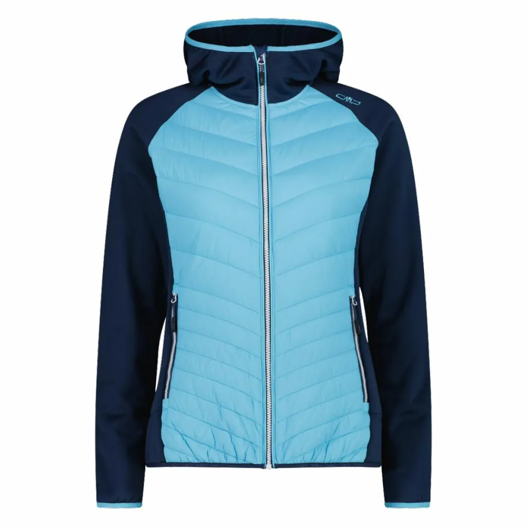 Wattierte Hybrid-Kapuzenjacke Unlimitech für Damen>CMP Online