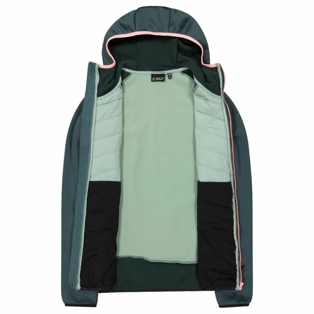 Wattierte Hybrid-Kapuzenjacke Unlimitech für Damen>CMP Online