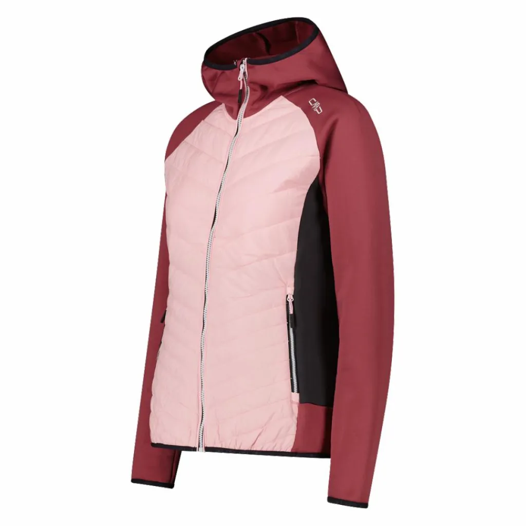 Wattierte Hybrid-Kapuzenjacke Unlimitech für Damen>CMP Online