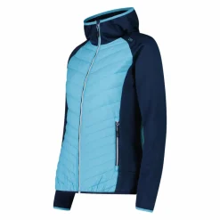 Wattierte Hybrid-Kapuzenjacke Unlimitech für Damen><noscript><img width=
