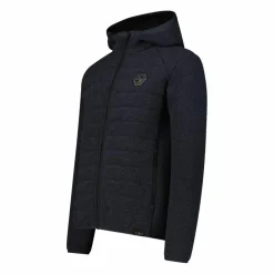 Wattierte Jacke aus Knit Tech für Herren mit Kapuze><noscript><img width=