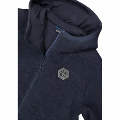 Wattierte Jacke aus Knit Tech für Herren mit Kapuze><noscript><img width=