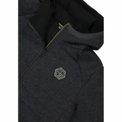 Wattierte Jacke aus Knit Tech für Herren mit Kapuze><noscript><img width=