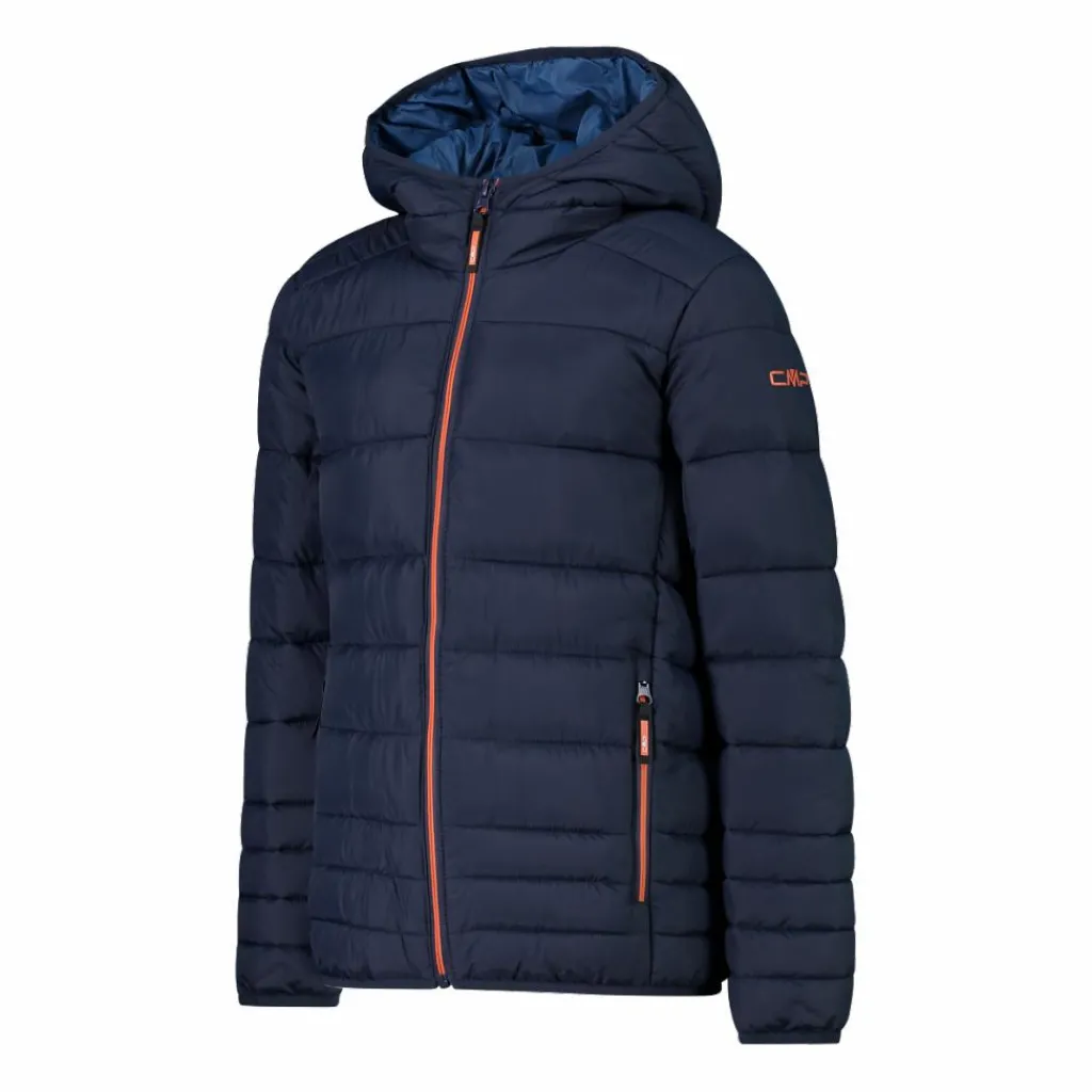 Wattierte Jungenjacke mit Kapuze>CMP Online