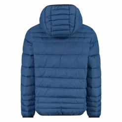 Wattierte Jungenjacke mit Kapuze><noscript><img width=