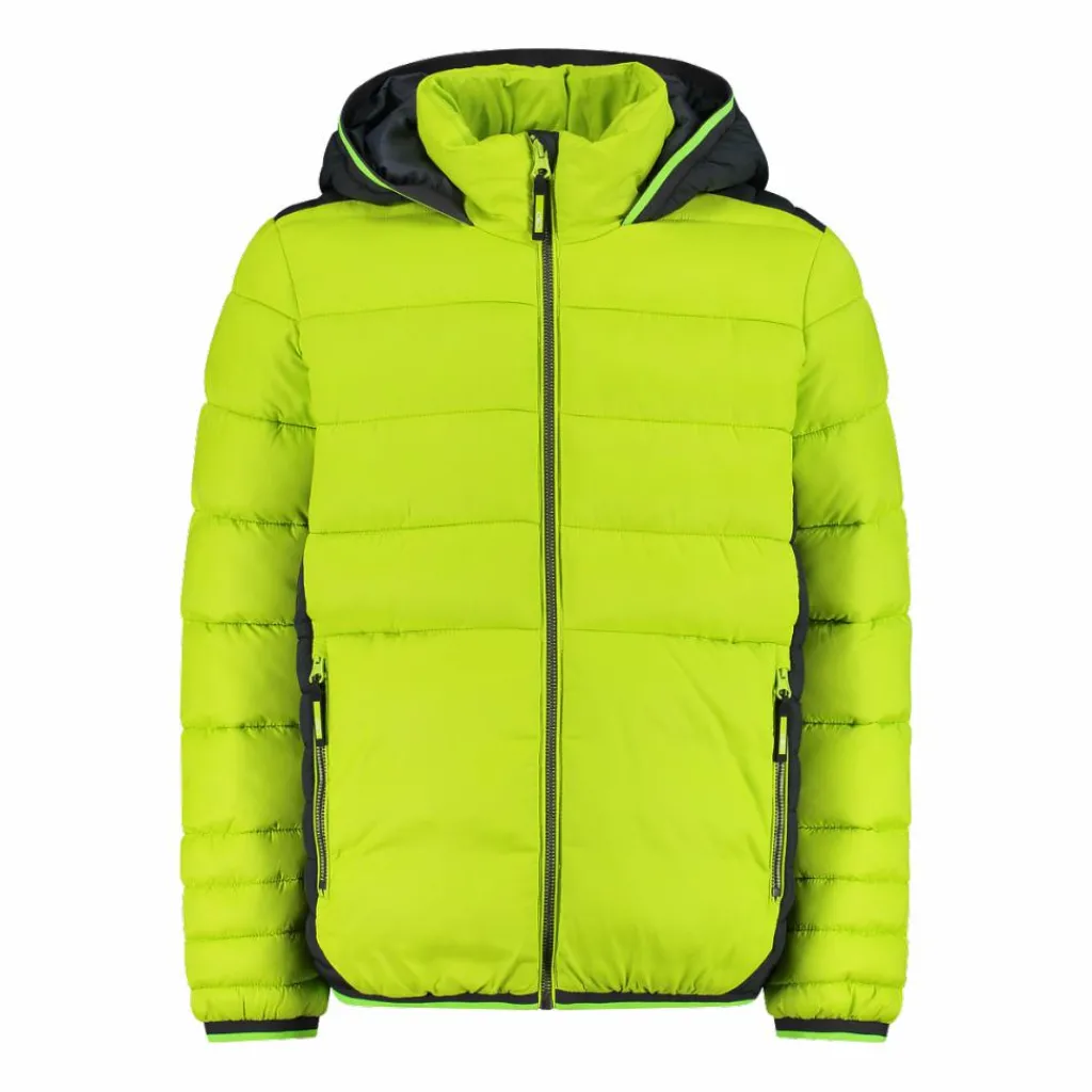 Wattierte Jungenjacke mit Kapuze>CMP Online