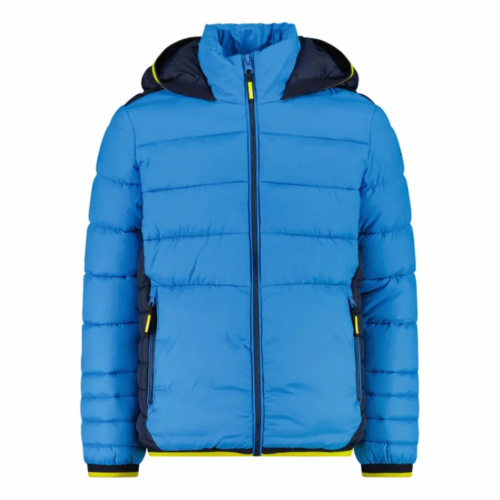 Wattierte Jungenjacke mit Kapuze>CMP Online