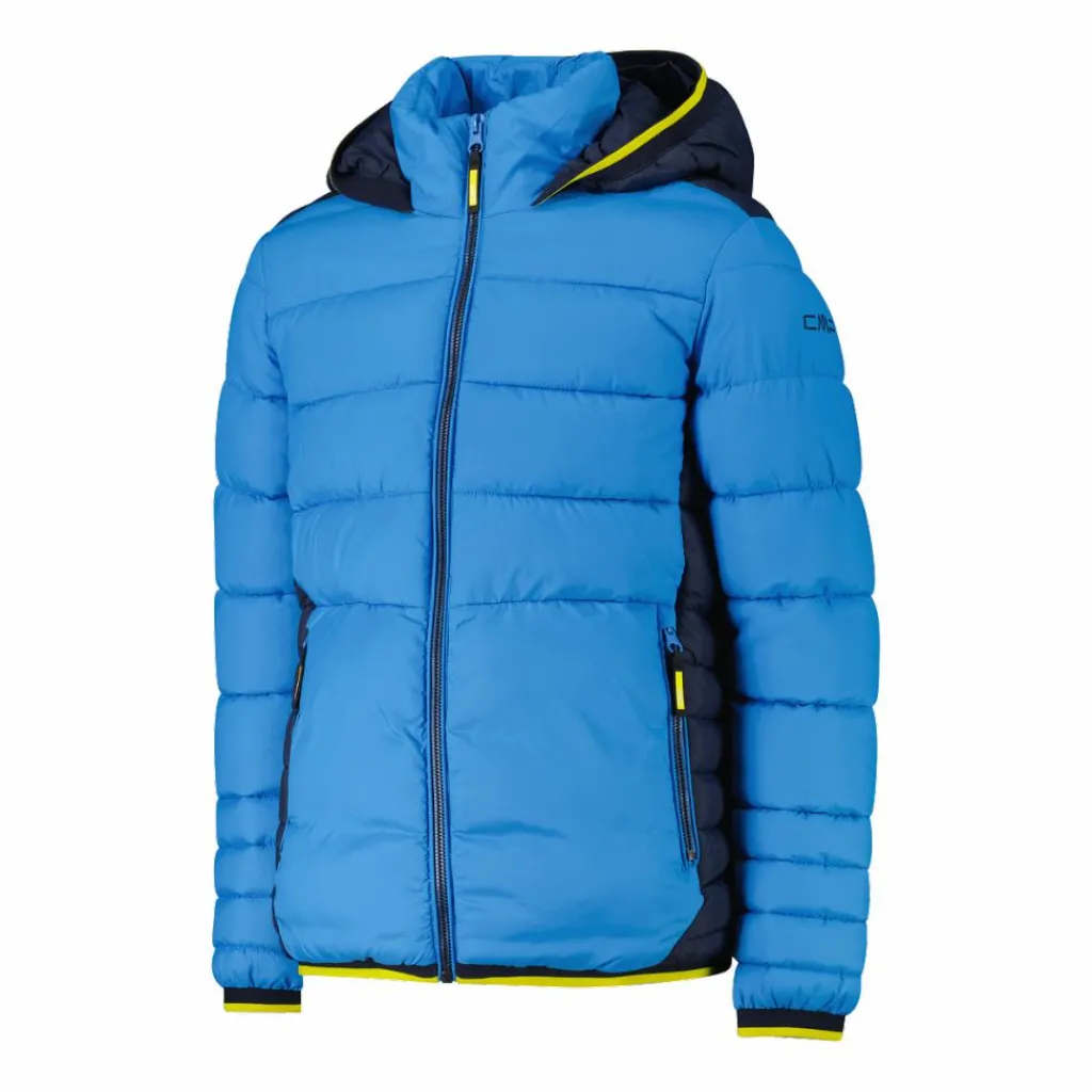 Wattierte Jungenjacke mit Kapuze>CMP Online